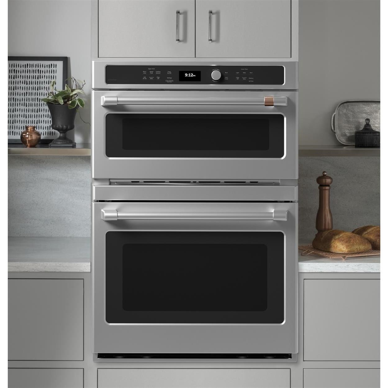 GE Appliances Cafe´™ 30 in. Combination Double Wall Oven with Convection and Advantium